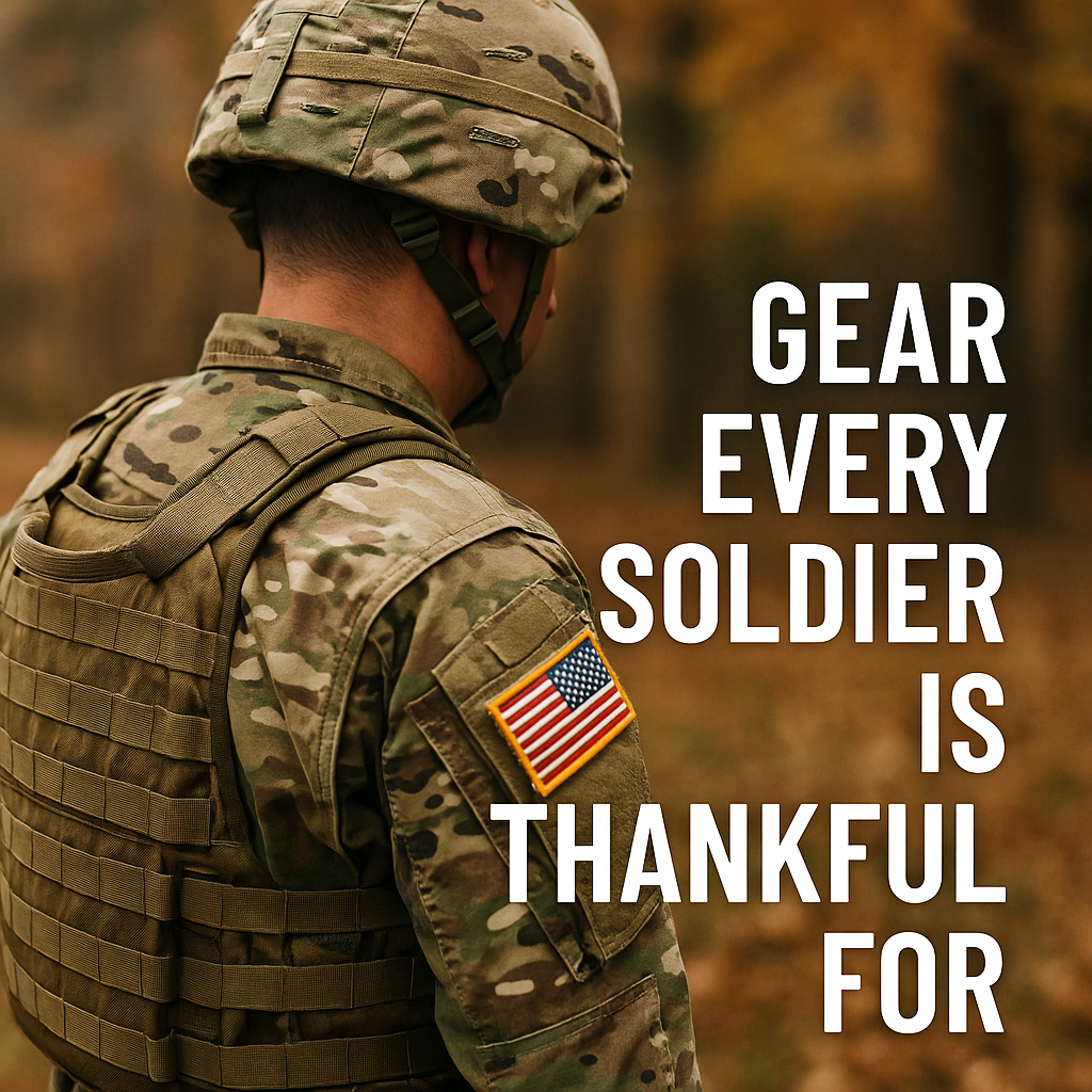 Gear Every Soldier Is Thankful For – A Thanksgiving Reflection