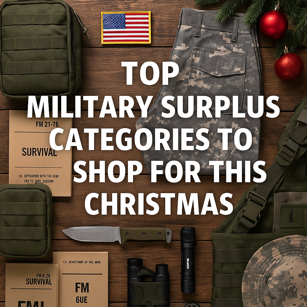 Top Military Surplus Categories to Shop for This Christmas