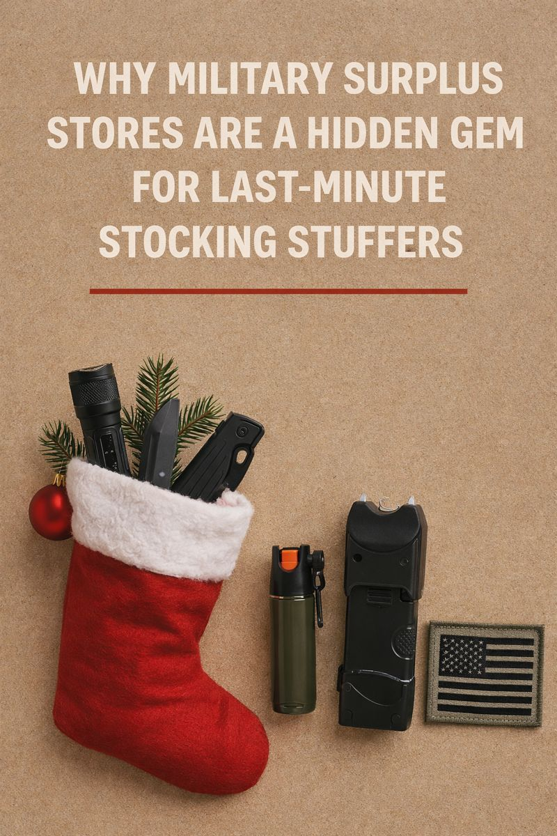 The Best Last-Minute Stocking Stuffers from a Military Surplus Store