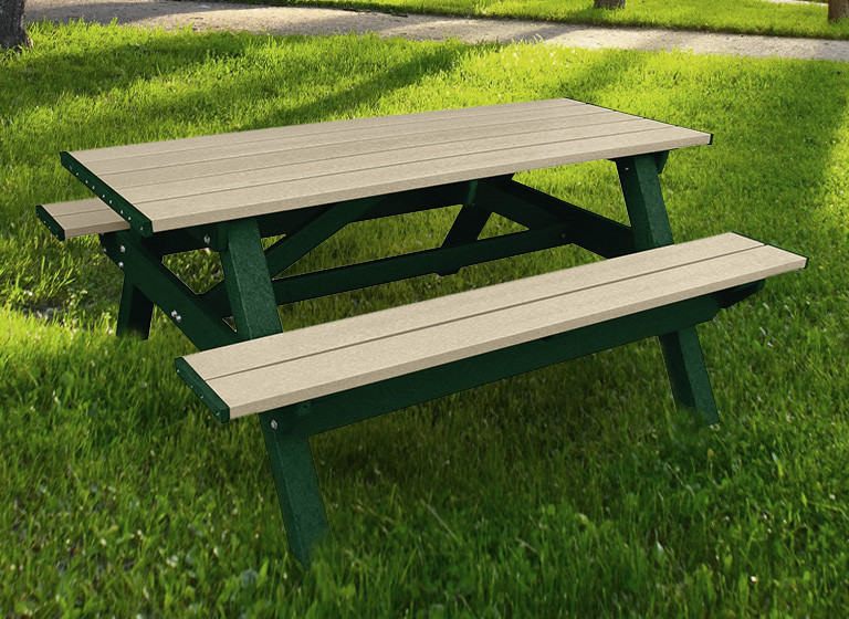 6' Poly Picnic Table - ProPet Distributors