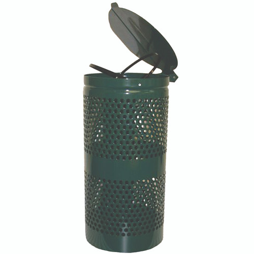 Trash Receptacle with Lid
