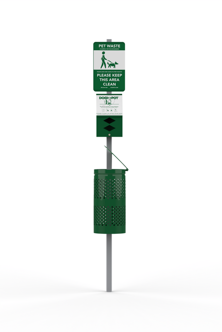 Roll Bag Pet Waste Station