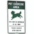 Off-Leash Pet Sign