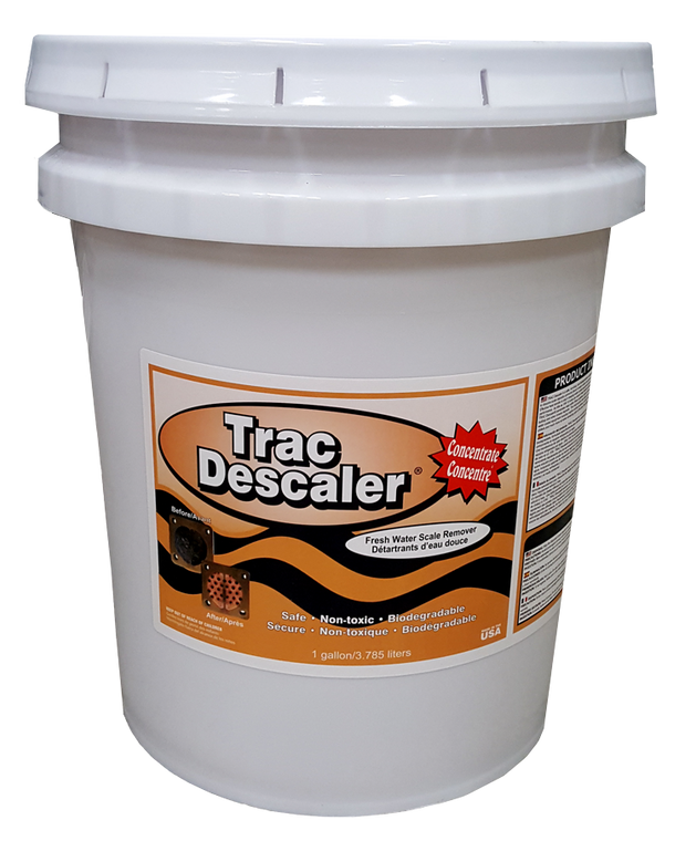 TRAC DESCALER CON 5 GAL PAIL