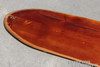 1930s Wood Surfboard with Stripes, All Original