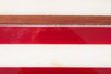 Greg Noll Surfboard Early 1960s, Red, White and Wood, Fully Restored