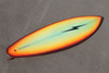 Tom Parrish 1974 Lightning Bolt Surfboard, Fully Restored 