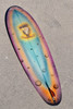 Jacobs 1970s restored surfboard with crow