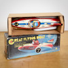 Flying Boat Mechanical Toy New Old Stock in Box 1980s