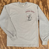 Wicked Good Long Sleeve Pocket T-Shirt Dove Grey Front View