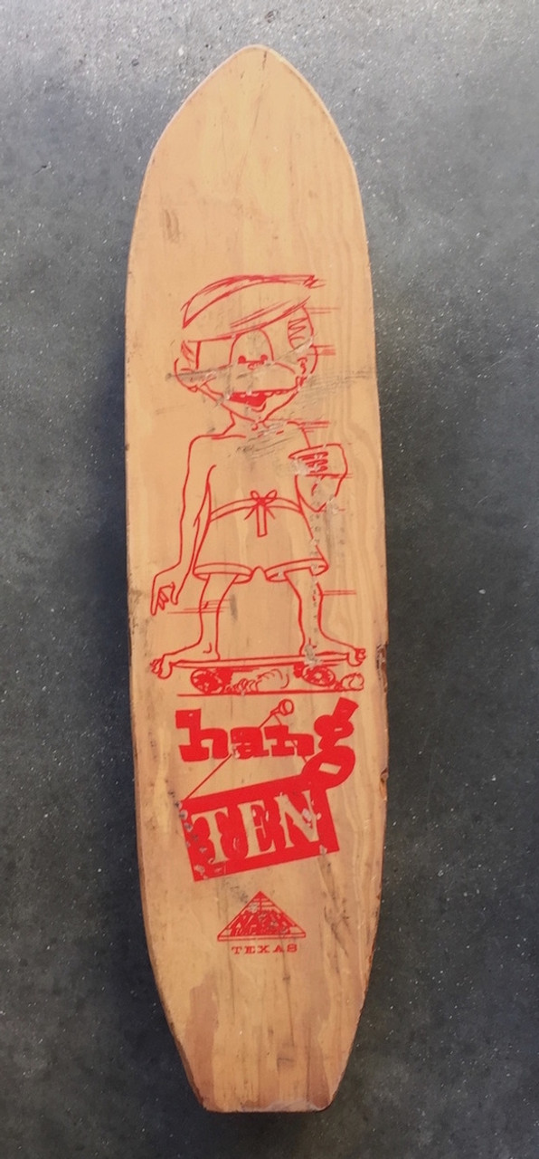 Hang Ten 'Murf The Surf' 1960s Skateboard - SURFING COWBOYS