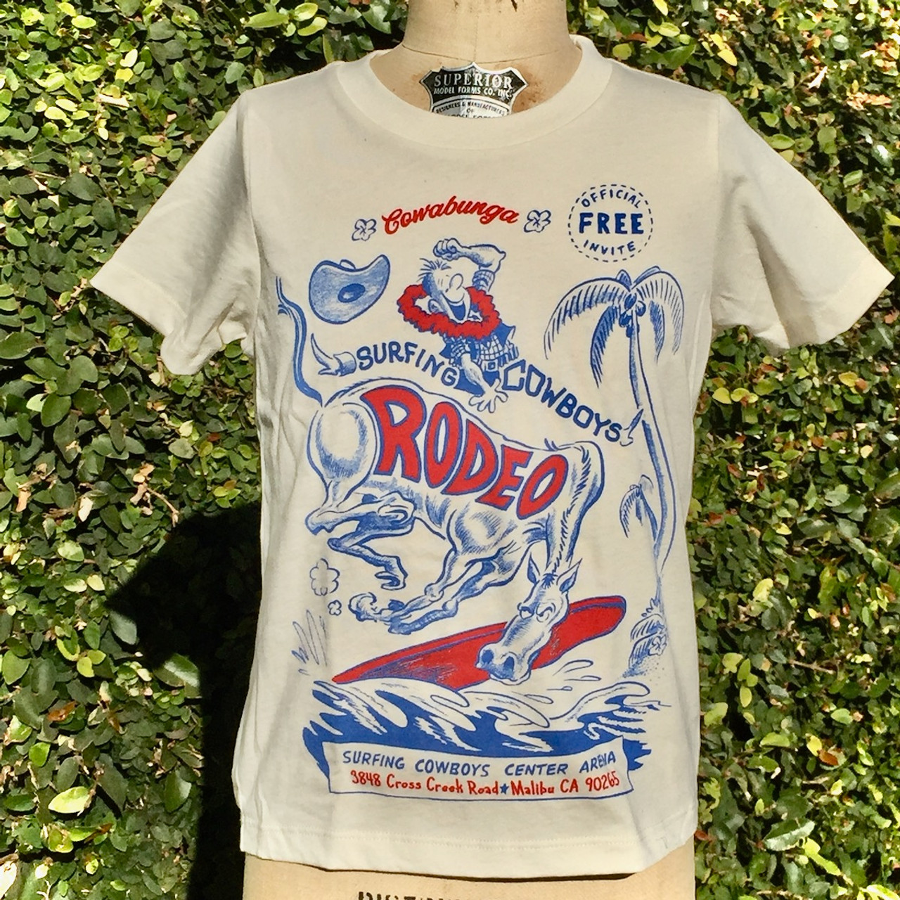 Rodeo Toddler T-Shirt - SURFING COWBOYS