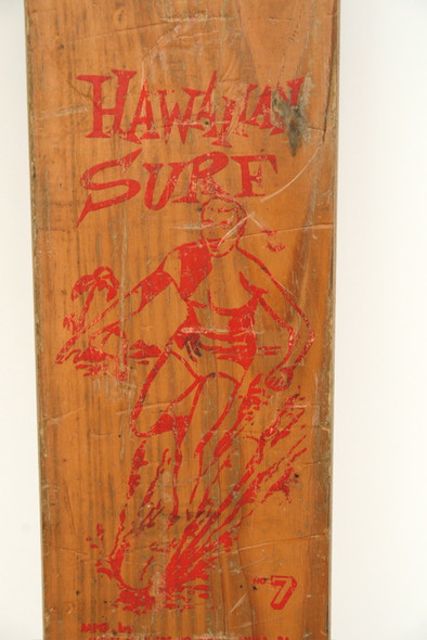 Hawaiian Surf Skateboard