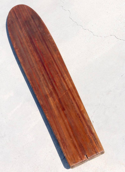 1935 Solid Wood Handmade Surfboard, All Original and Unique, Los Angeles