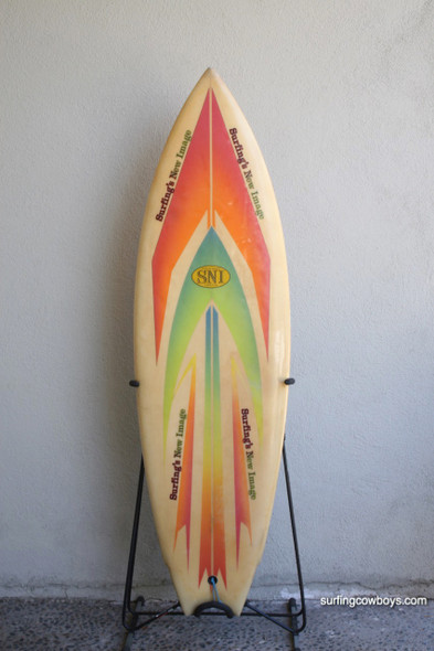 SNI Surfing's New Image short-board circa 1974