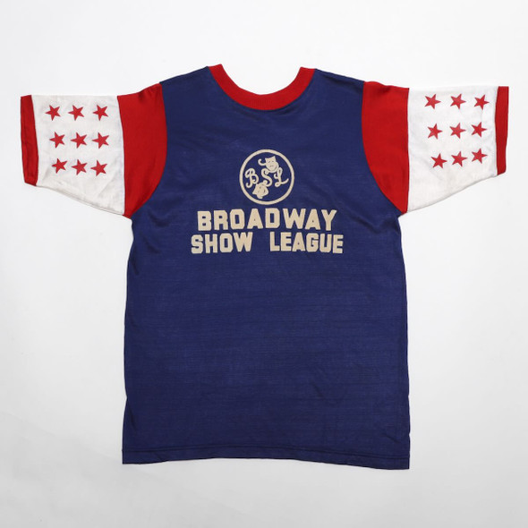 Budd Friedman's Improvisation Broadway Show Baseball League Shirt 1960s front