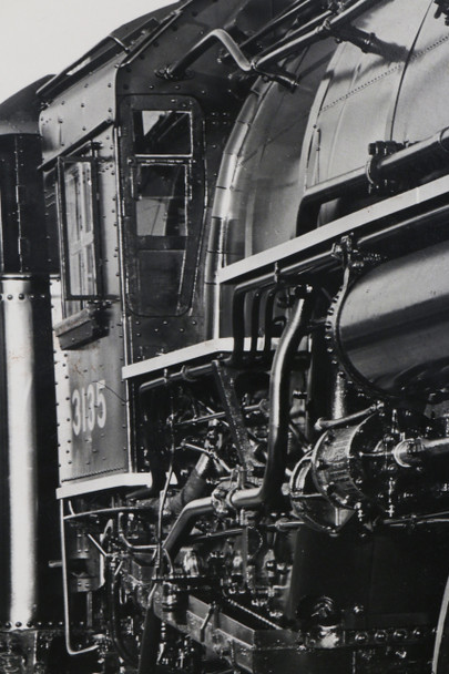 Original Oversize 1940s New York Central Locomotive Train Photograph, #3135