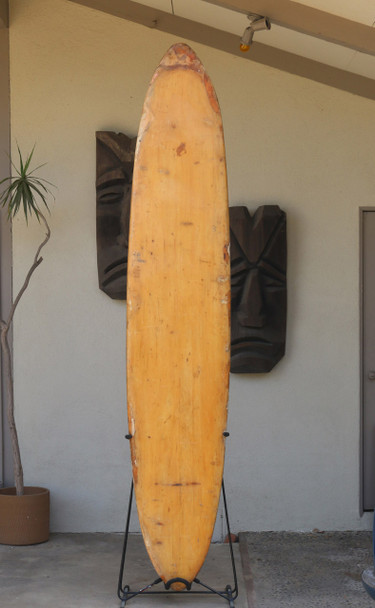 Pintail Balsa "Velzy Pig" Surfboard 1950s