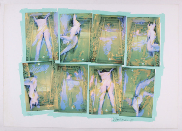 Carolee Schneemann Museum Sarcophagus Photo Original Screen-Print 1979 