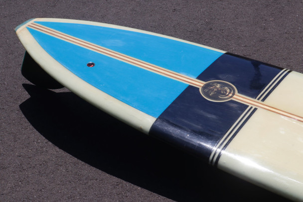  Jack O'Neill Longboard Surfboard, 9'3", Early 1960's