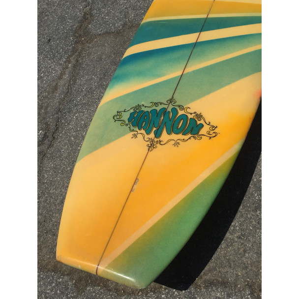 Hannon Surfboard, 1960s Original