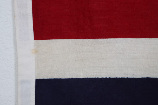 British Union Jack Flag Linen 1960s Vintage