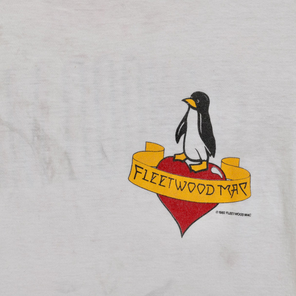 Fleetwood Mac Mirage Tour T-Shirt 1982 White
