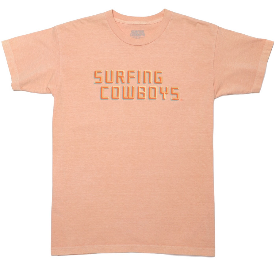 Surfing Cowboys Logo T-Shirt Light Ash