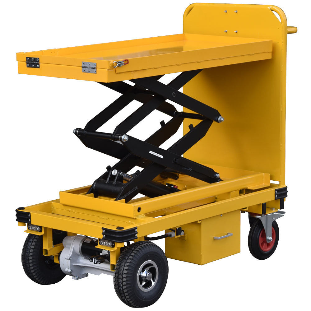Powered Lifting Table Trolley