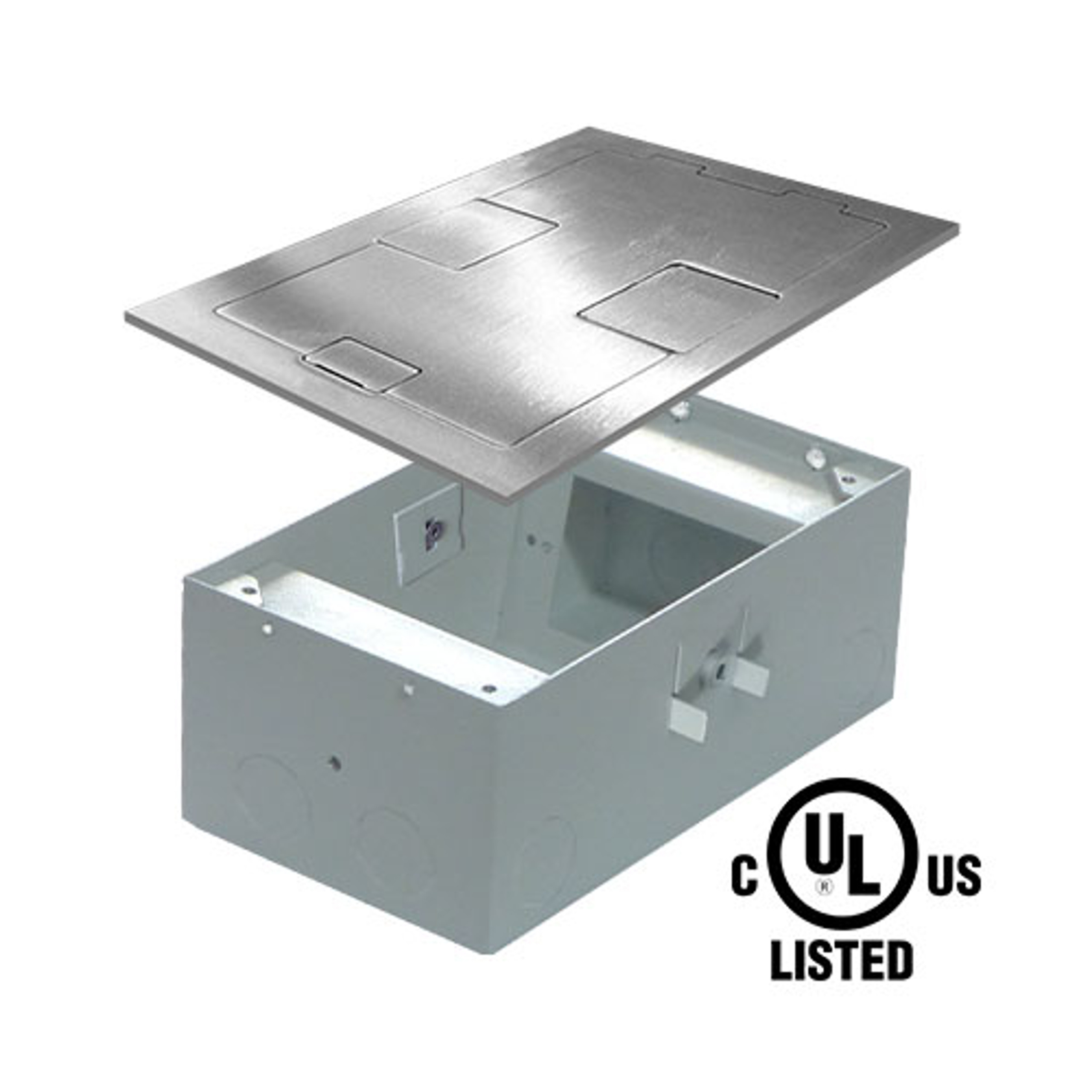 Electrical boxes for wood floors