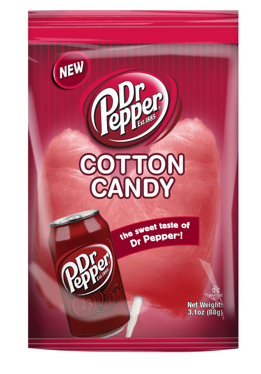 Dr. Pepper Cotton Candy - 12 pack