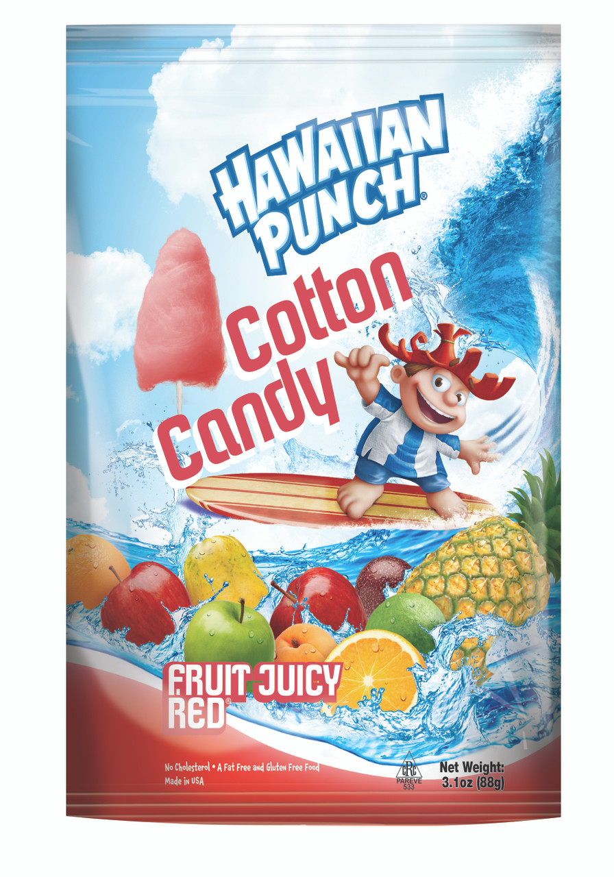 Hawaiian Punch Cotton Candy - 12 pack