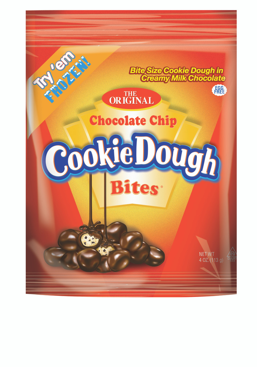 Bite Size Cookie Dough in Creamy Milk Chocolate in a Bag by Taste of Nature