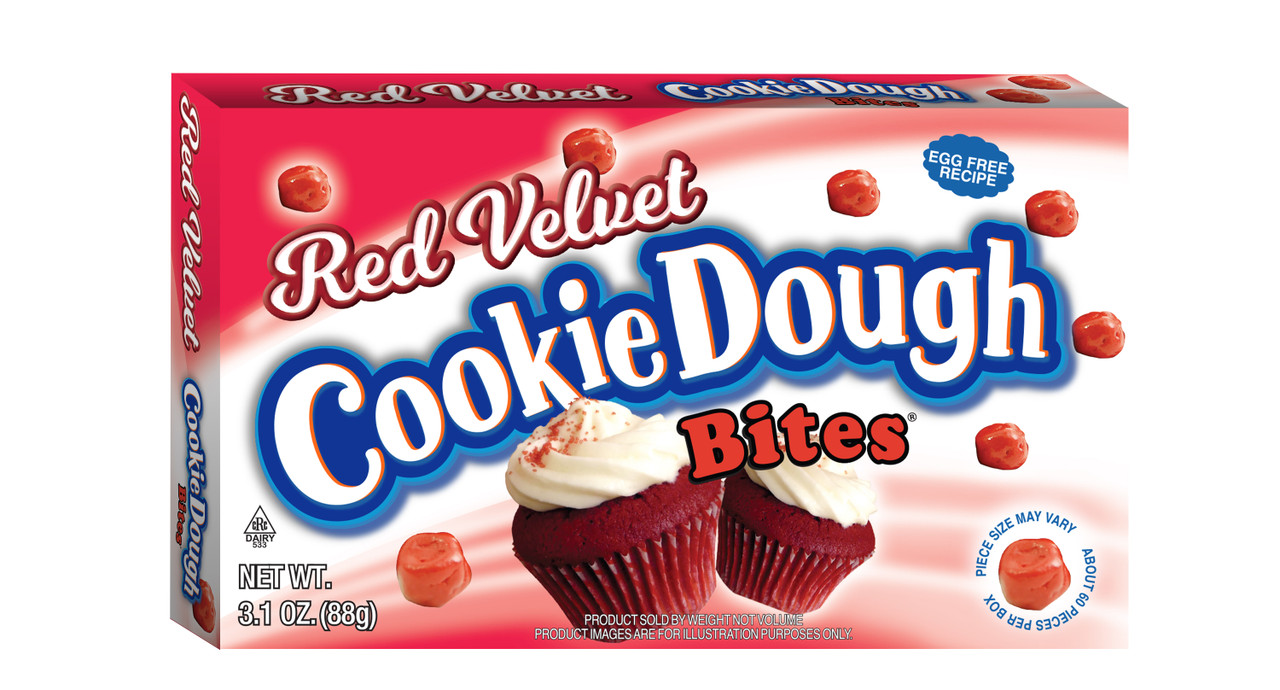 Red Velvet Cupcake Bites in a Theater Box by Taste of Nature