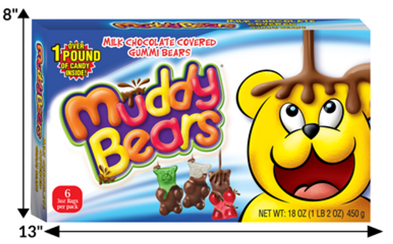 MILK Chocolate Gummy Bears - 1/2 lb.-81