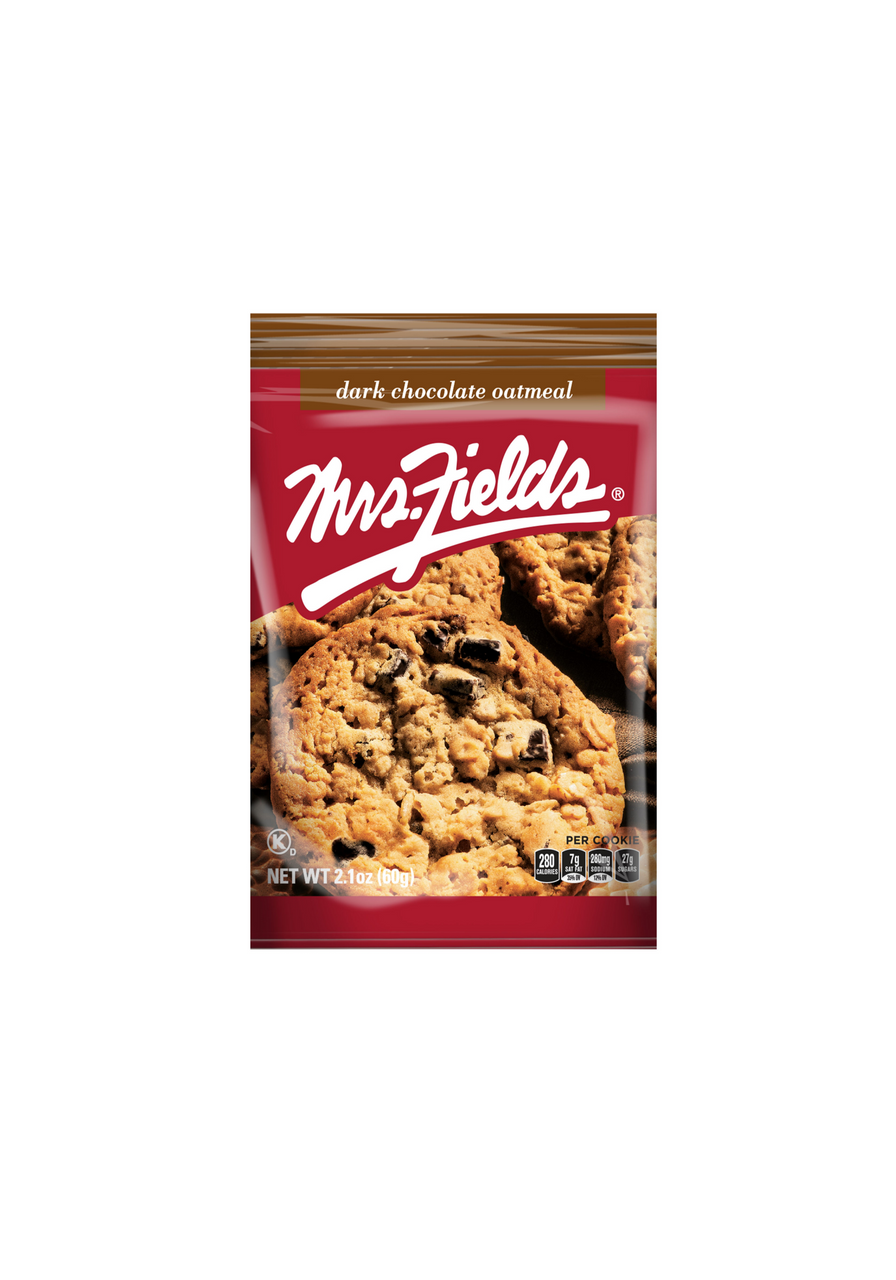 Mrs. Fields 2.1oz Dark Chocolate Oatmeal Cookies