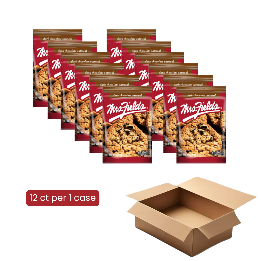 Mrs. Fields 2.1oz Dark Chocolate Oatmeal Cookies