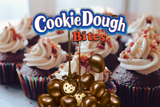 Mini Cookie Dough Bites Cupcakes