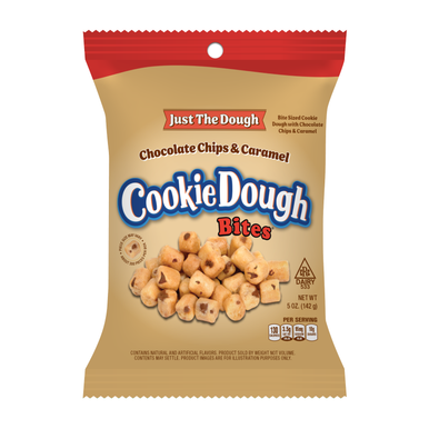 Bite Size Cookie Dough in Creamy Milk Chocolate in a Bag by Taste