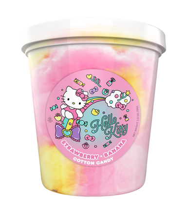Hello Kitty ® Cotton Candy - Strawberry/Banana 2.8oz/12ct