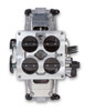 Holley EFI Sniper EFI Stealth 4500 Throttle Body System, 8 Injector, 800-1500 HP, Shiny - EFI-550-841