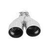 Flowmaster Stainless Steel Exhaust Tip 3.0 Angle Cut Polished Fits 2.5 Tubing Clamp - FLO-15389
