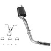 Flowmaster 00-03 Dakota w/4.7L/5.2L/5.9L, Force II Cat Back System - FLO-17278