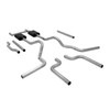 Flowmaster Crossmember-Back Exhaust System for 1973-74 Chevy/GMC C10/C15 w/V8 - FLO-17742