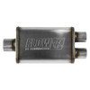 Flowmaster FlowFX Muffler 3 Center In 2.5 Dual Out, Moderate, Stainless - FLO-72198