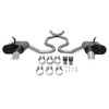 Flowmaster 74-79 Corvette w/350ci, Force II Crossmember-Back Exhaust System - FLO-817661