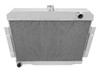 Frostbite 70-85 Jeep CJ, 3-Row Aluminum Radiator, 15-5/8 x 24 Core - FRO-FB234