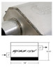 Hooker Maximum Flow Muffler, 3 Offset Inlet/Outlet, High Performance - HKR-21630HKR