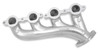 Hooker Blackheart Exhaust Manifolds 2.5 Outlet for LS Swaps Silver Ceramic Coat - HKR-8502-1HKR