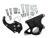 Holley Accessory Drive Bracket, For LS/LT, Passengers and Drivers Side, Black - HOL-20-132BK